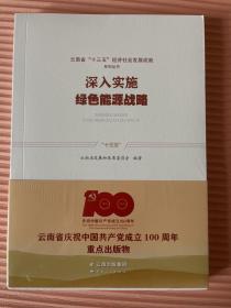 云南省十三五经济社会发展成就系列丛书（深入实施绿色能源战略）