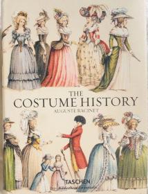 古典宮廷服裝設計史 Auguste Racinet The Costume History英文原版精裝