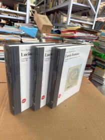 Lucio Fontana （全3冊）盧西奧·豐塔納