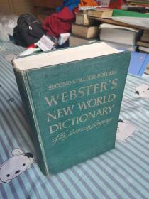Webster's new world dictionary of the American language
韦氏新世界词典