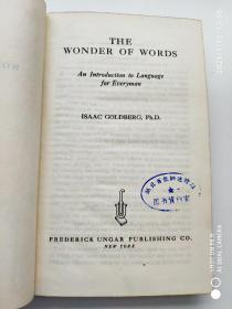 The Wonder of Words