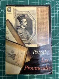 Blaise Pascal 帕斯卡尔 致外省人信札 Les Provinciales 十七世纪法国数学家、物理学家、哲学家、散文家、思想家。