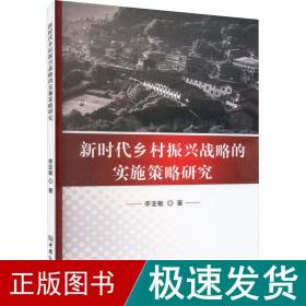 新时代乡村振兴战略的实施策略研究 经济理论、法规 李亚敏 新华正版