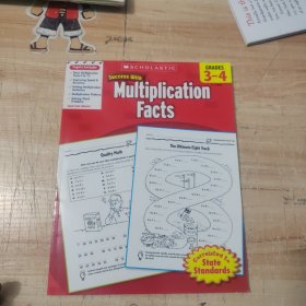 Scholastic Success with Multiplication Facts, Grades 3-4