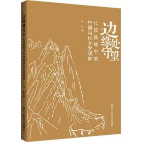 正版 边缘处守望 比较视域中的中国当代文学观察 山尹 9787517833116
