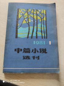 中篇小说选刊1981  1   创刊号
