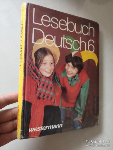 Lesebuch Deutsch ( 6 )  德文原版  <德語讀者 >  大16開 幽默插圖較多