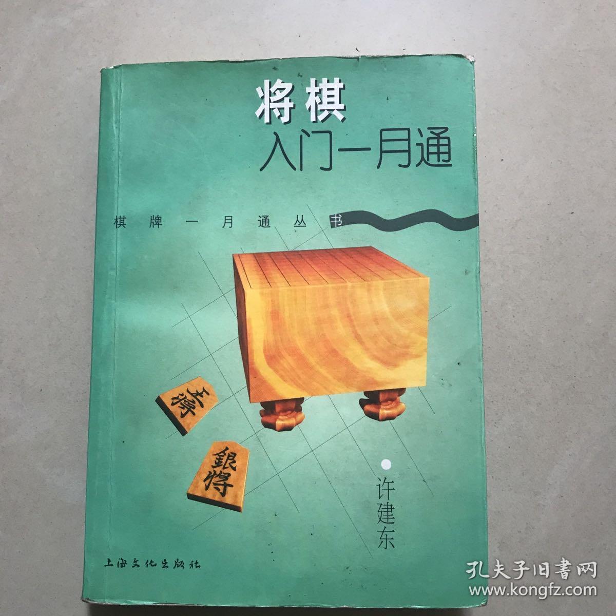 将棋入门一月通 孔夫子旧书网