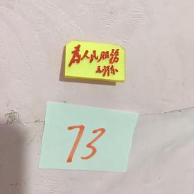 塑料毛主席像章： 为人民服务,毛泽东