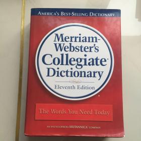 英文原版书籍  Merriam-Webster's Collegiate Dictionary, 11th Edition