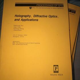 Holography diffractive optics and applications v4924