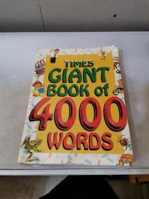 times giant book of4000 words【满30包邮】