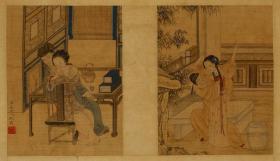 清代改琦仕女，极品