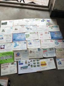 九十年代国外邮寄中国实寄封一批25枚合售 邮戳漂亮清晰 具体看图4号