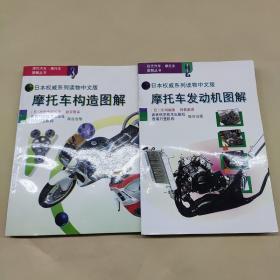 【两册合售】摩托车发动机图解+摩托车构造图解