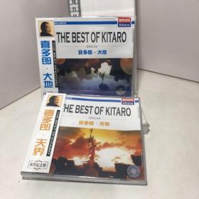 雅典艺术新世纪音乐：喜多郎CD专辑 （天界，大地）共2盘合售  全新未拆封