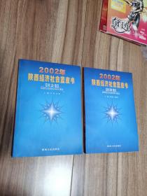 2002年陕西经济社会蓝皮书 经济卷、 社会卷，2册合售
