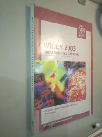 Wiley2003社科书目