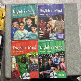 English in Mind（Student's Book+Workbook1.2.3.4合售+练习册共8册