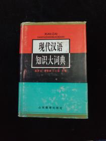 现代汉语知识大词典   精装