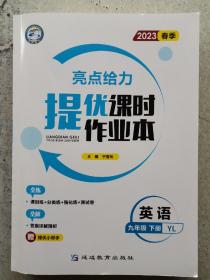 2023春季 亮点给力提优课时作业本英语九年级下册 YL