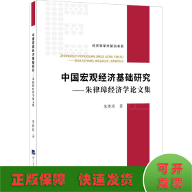 中国宏观经济基础研究——朱律璋经济学论文集