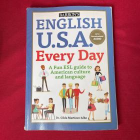 現貨English U.S.A. Every Day (Barron's ESL Proficiency)[9781438009704]