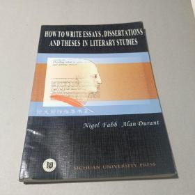 文學研究中的論文寫作（英文版）——論文寫作指導書系