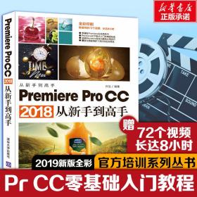 premiere pro cc 2018从新手到高手 图形图像 许洁