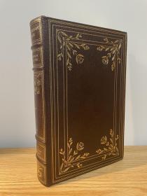 The Canterbury Tales《坎特伯雷故事集》chaucer 乔叟经典  franklin library1974年出版 真皮精装 限量收藏版 世界100伟大名著系列丛书