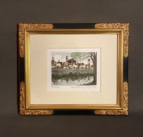 西洋艺术家铜版画/风景画