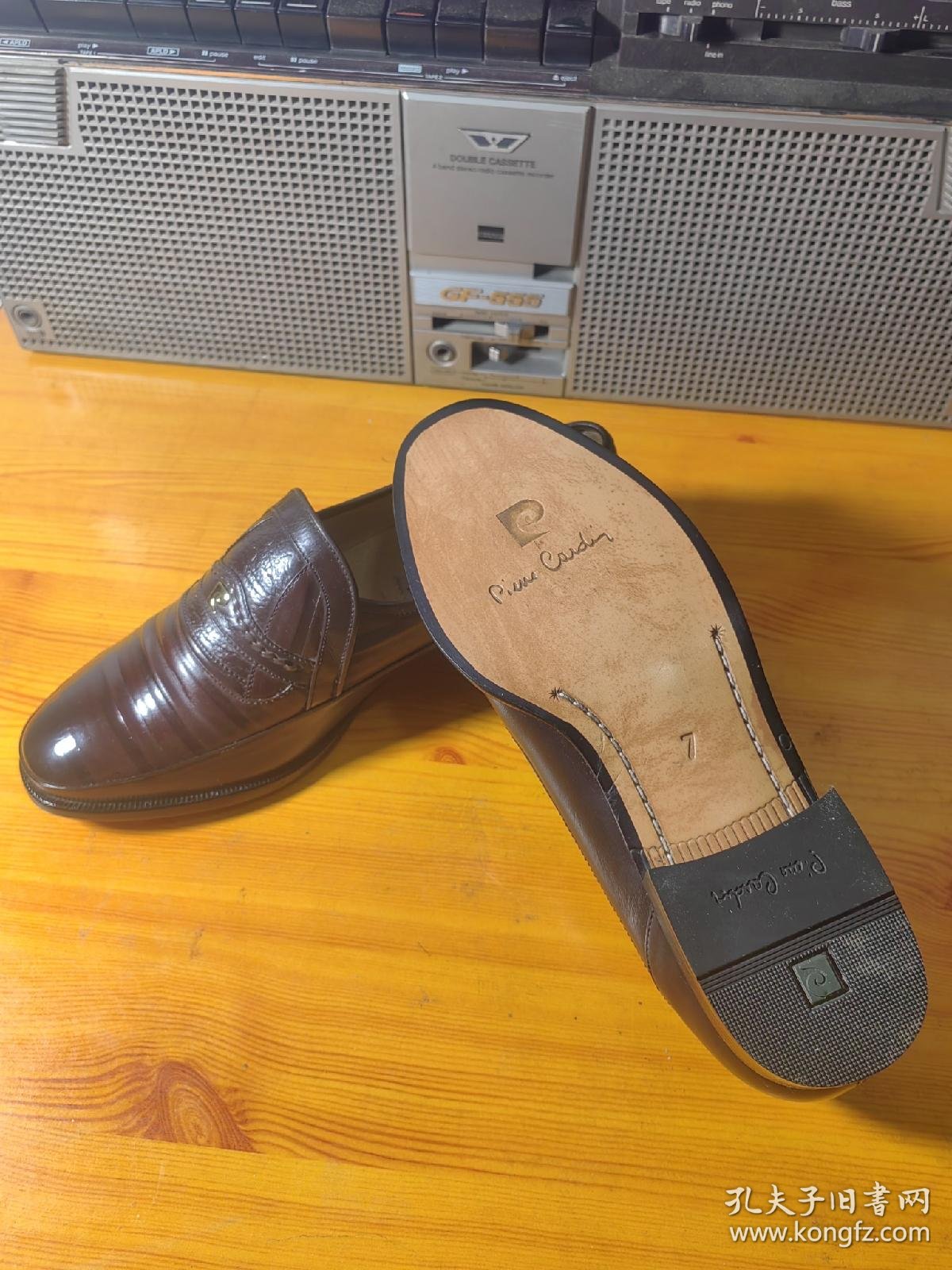90年代皮尔卡丹皮鞋