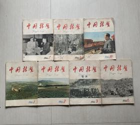 中国林业（1964年第1、2、3、6、7、8、10期）7期合售