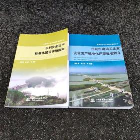 水利安全生产标准化系列丛书：水利安全生产标准化建设实施指南+水利水电施工企业安全生产标准化评审标准释义（2本合售）