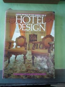 GTEAT HOTELS OF THE WORLD VOL 6 HOTEL DESIGN(英文原版)(书衣有破损)