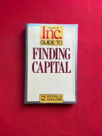 GUIDE TO FINDING CAPITAL 指导我们找到资本，