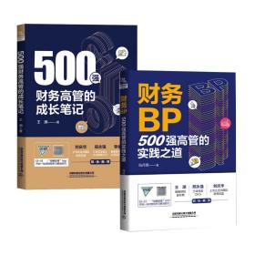 500强财务高管的成长笔记2本套 管理理论 王渊 新华正版