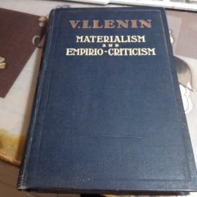 MATERIALISM  AND  EMPIRIO-CRITICISM?！?2開精裝本，唯物主義與經驗批判】