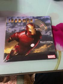 Iron Man Read-Along Storybook and CD（有碟）