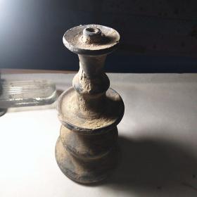 陶器烛台