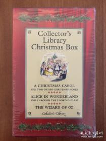 Collector's Library: Stories by Charles Dickens, Lewis Carroll, L. Frank Baum (Box Edition)（现货，布面口袋精装套装，实拍书影