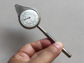 法國.古董《地圖測量儀》保存非常完好，指針可通過齒輪轉動