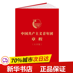 保正版！中国共产主义青年团章程（大字版）9787515370231中国青年出版社共青团中央