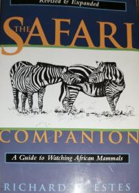 英文原版 非洲哺乳动物指南 the Safari Companion: a guide to watching African mammals 非洲哺乳动物图鉴