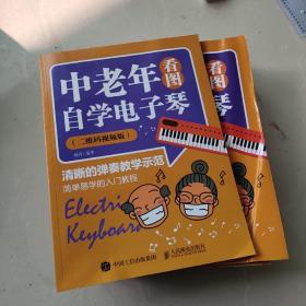 中老年看图自学电子琴二维码视频版