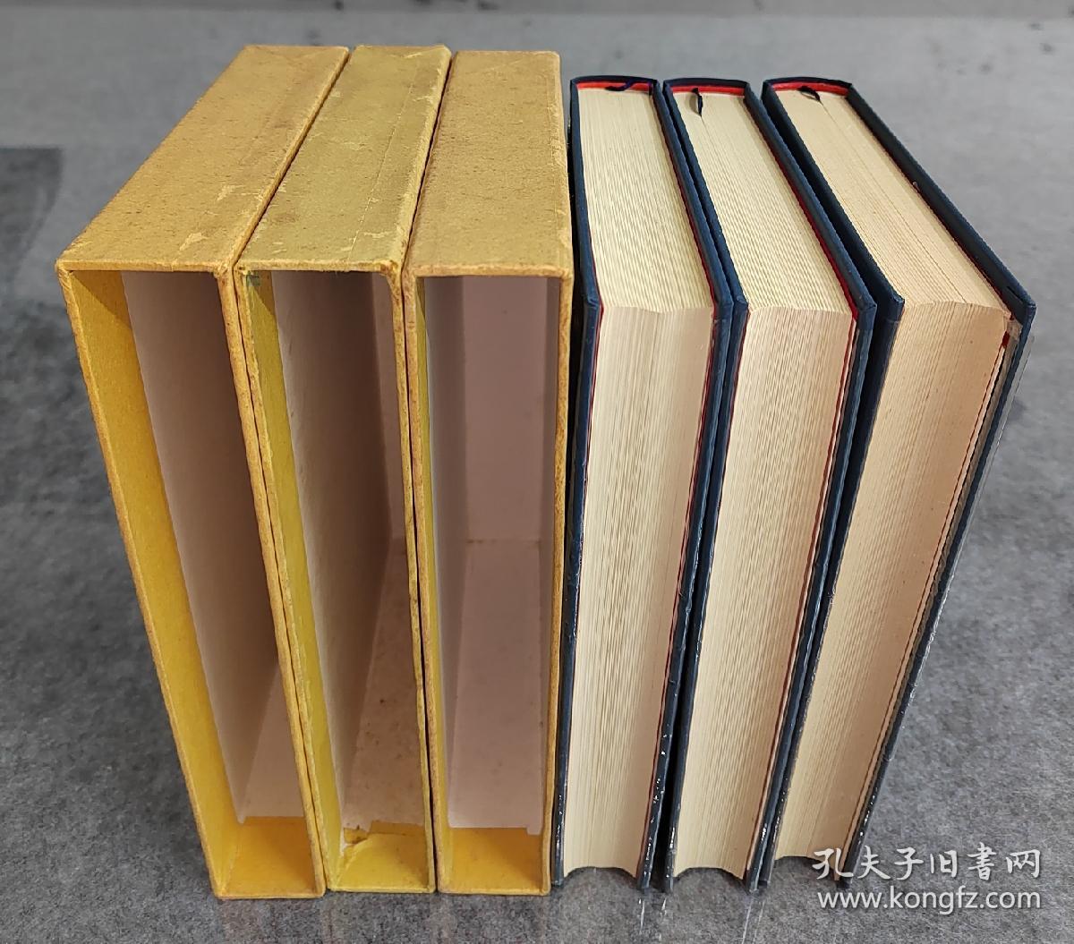 日文原版大32开本精装函套金瓶梅上中下全三册月报全中国古典文学大系