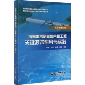 深厚覆盖层基础闸坝工程关键技术研究与实践 9787517087502 任苇 中国水利水电出版社