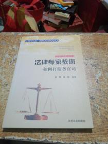 法律专家为民说法系列丛书：法律专家教您如何打债务官司