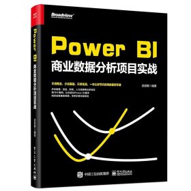 PowerBI商业数据分析项目实战武俊敏9787121360848