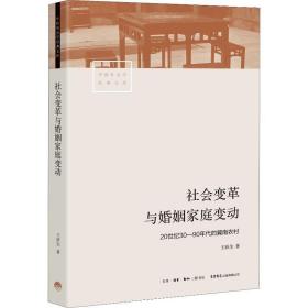 社会变革与婚姻家庭变动 20世纪30-90年代的冀南农村 婚姻家庭 王跃生 新华正版